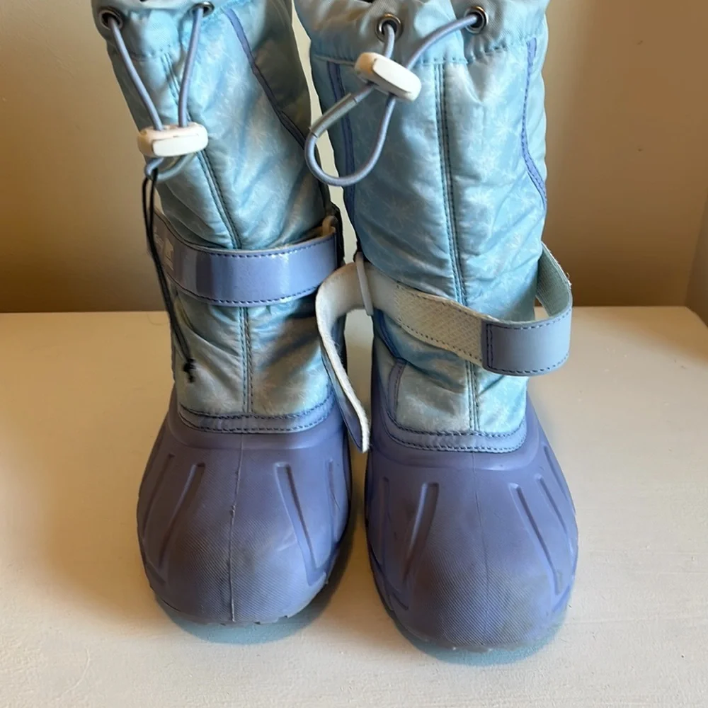 Sorel x Disney Flurry Frozen 2 Elsa Girls Snow Boots Size 3